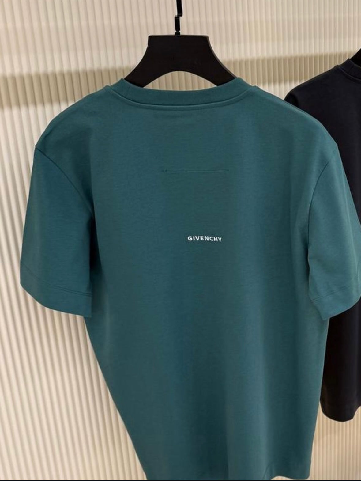 Givenchy Teal Small Logo T-Shirt