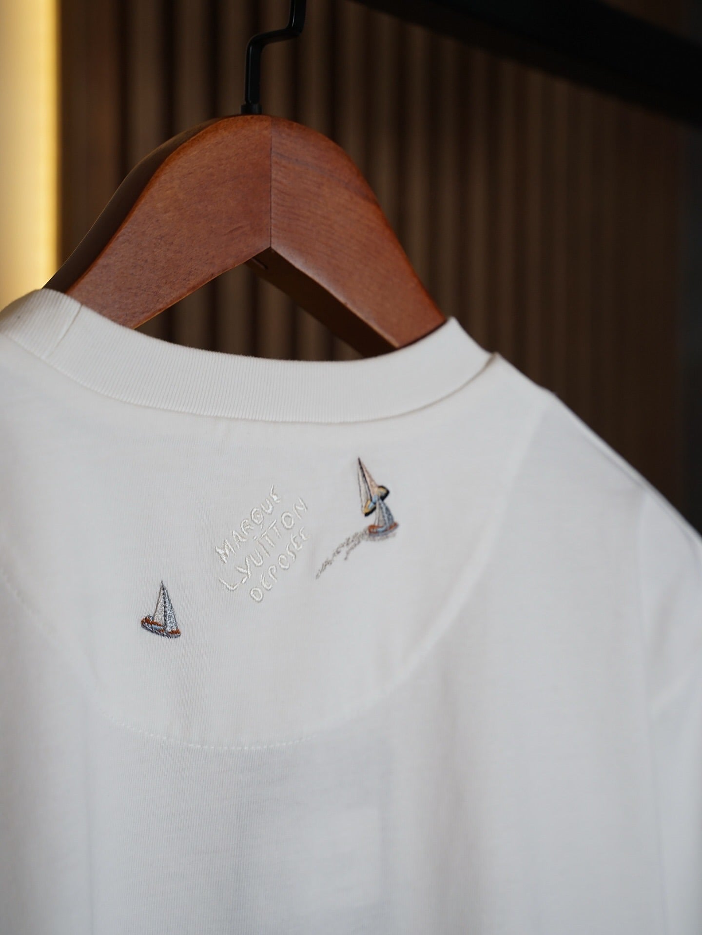 Louis Vuitton Sailboat Monogram T-Shirt – White