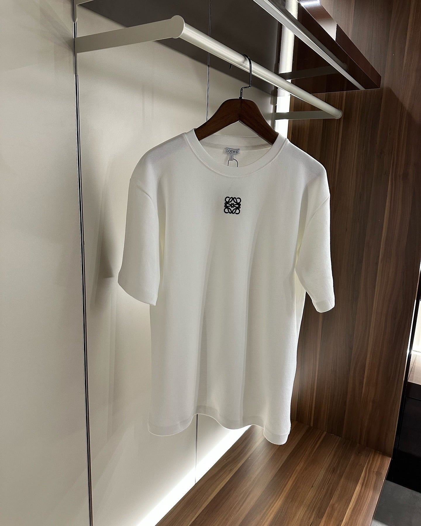 Loewe white Anagram Logo T-Shirt