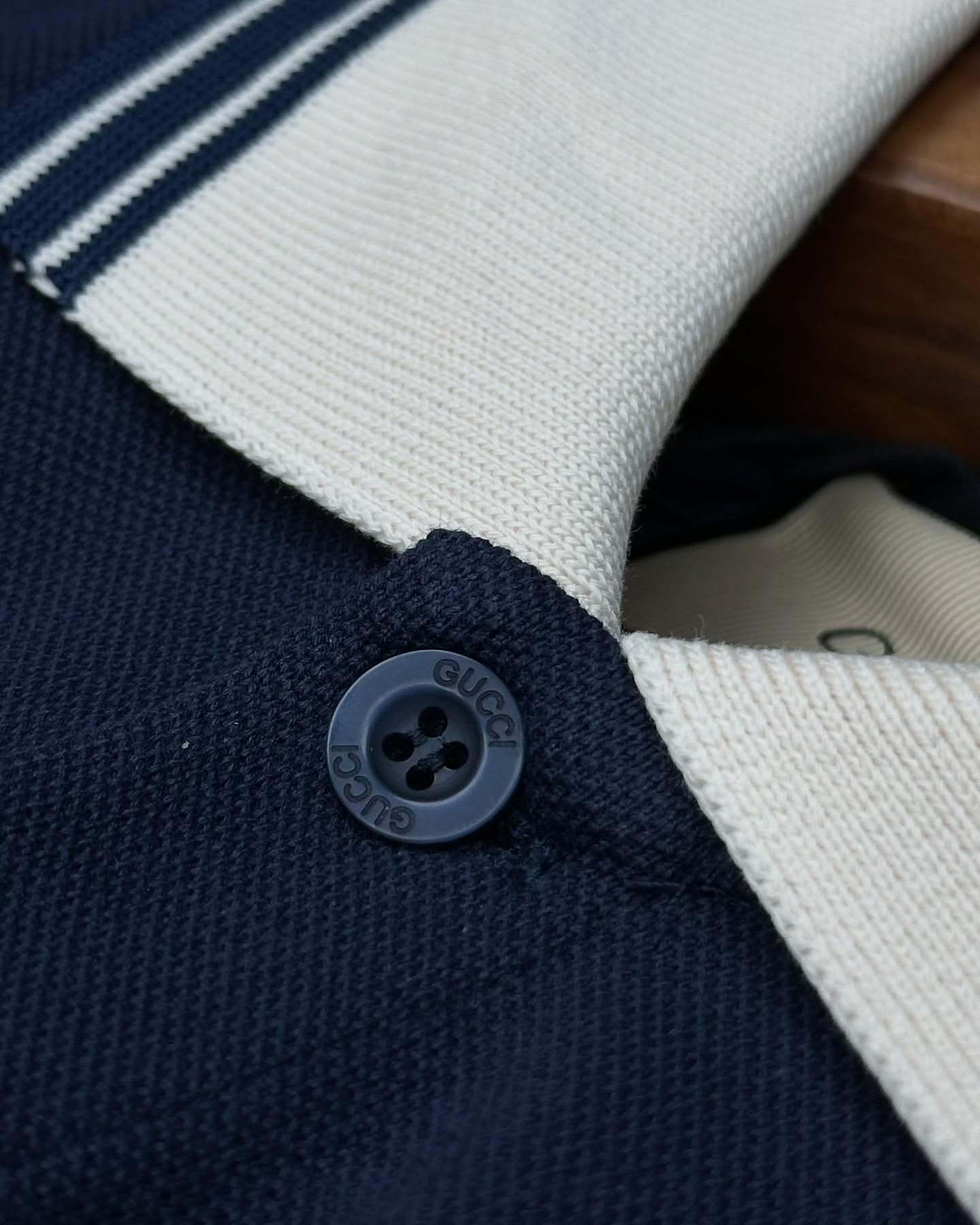 Gucci Classic Logo Embroidered Polo Shirt