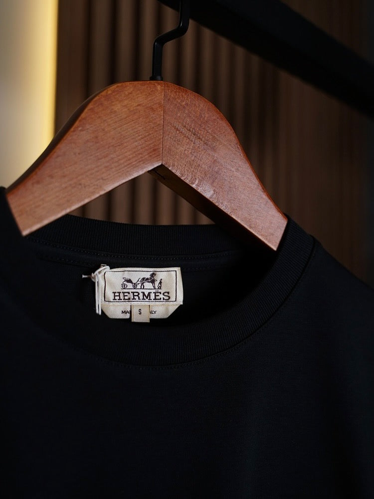 Hermès Midnight Équestre Cotton Tee