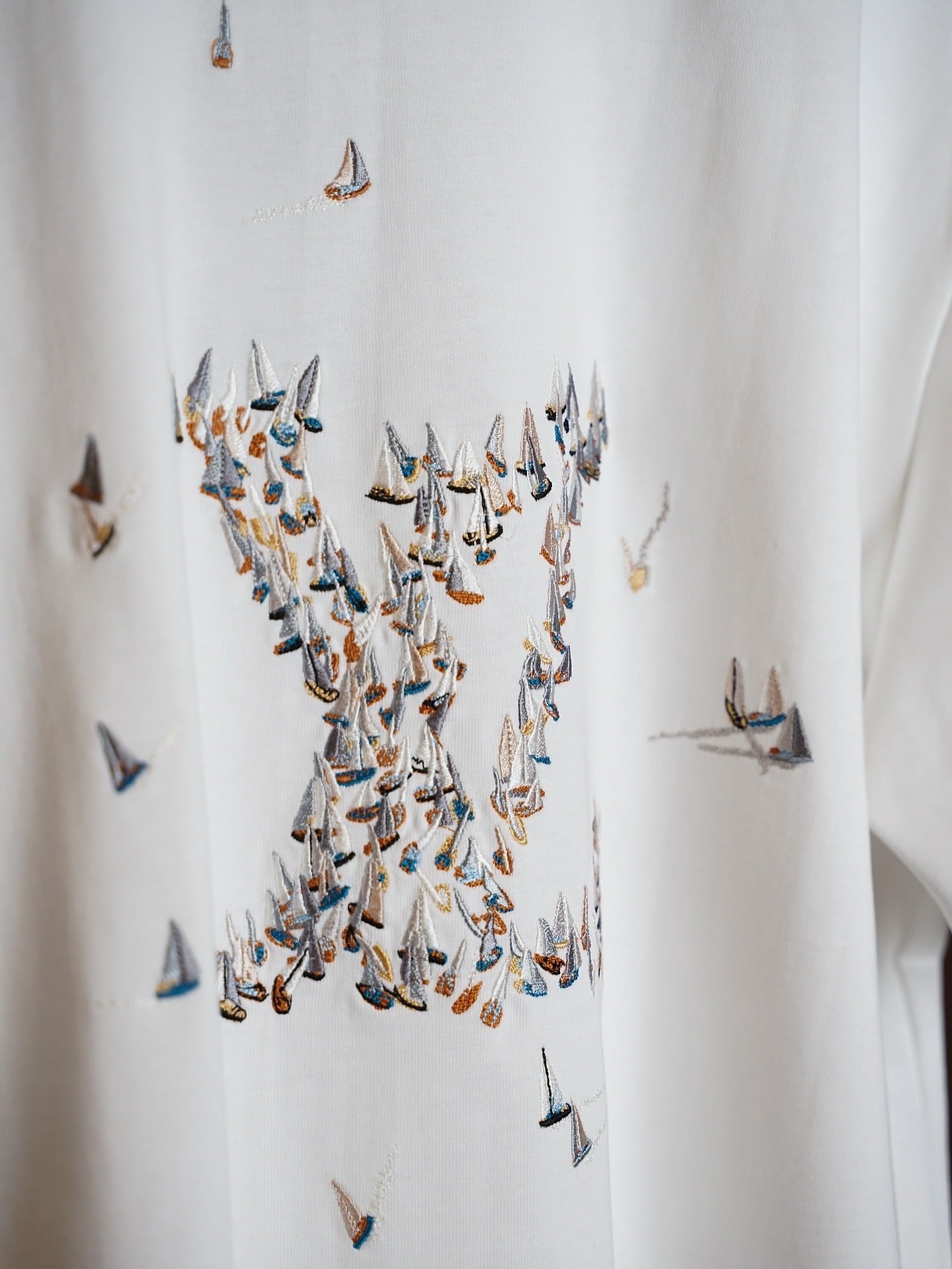 Louis Vuitton Sailboat Monogram T-Shirt – White