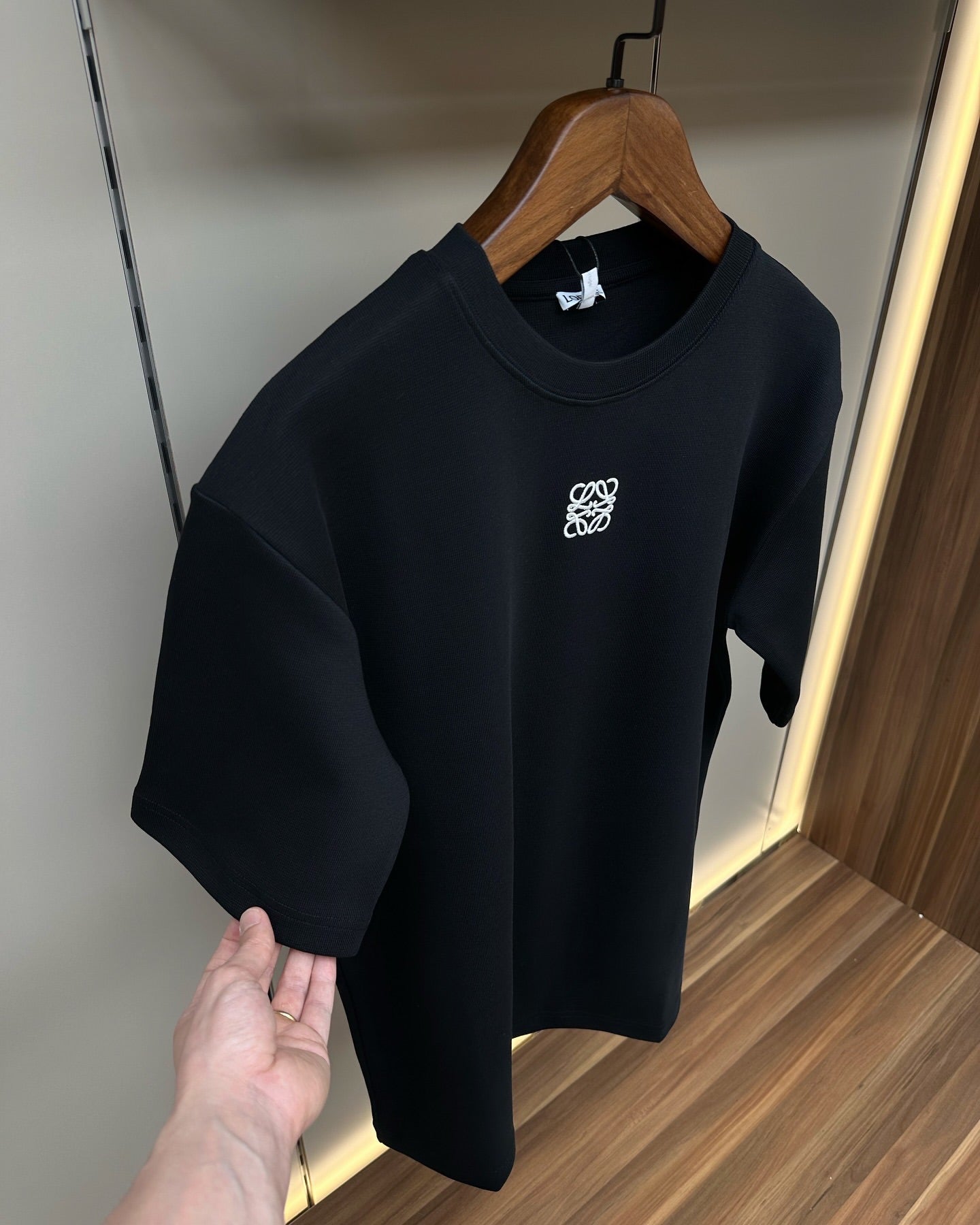 Loewe Black Anagram Logo T-Shirt