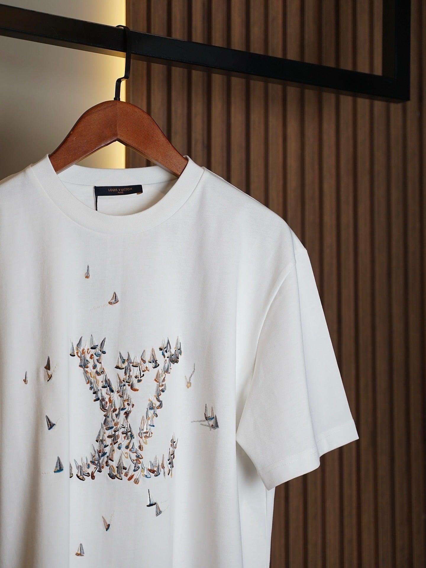 Louis Vuitton Sailboat Monogram T-Shirt – White