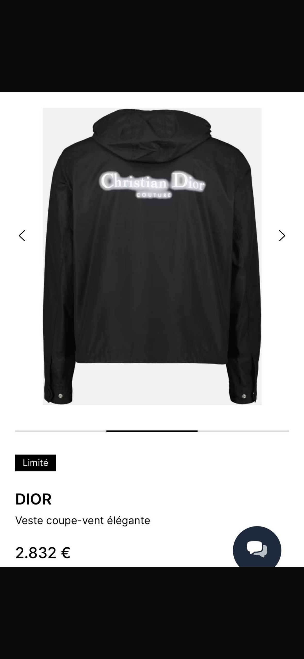 Jacket Dior - CBLACK