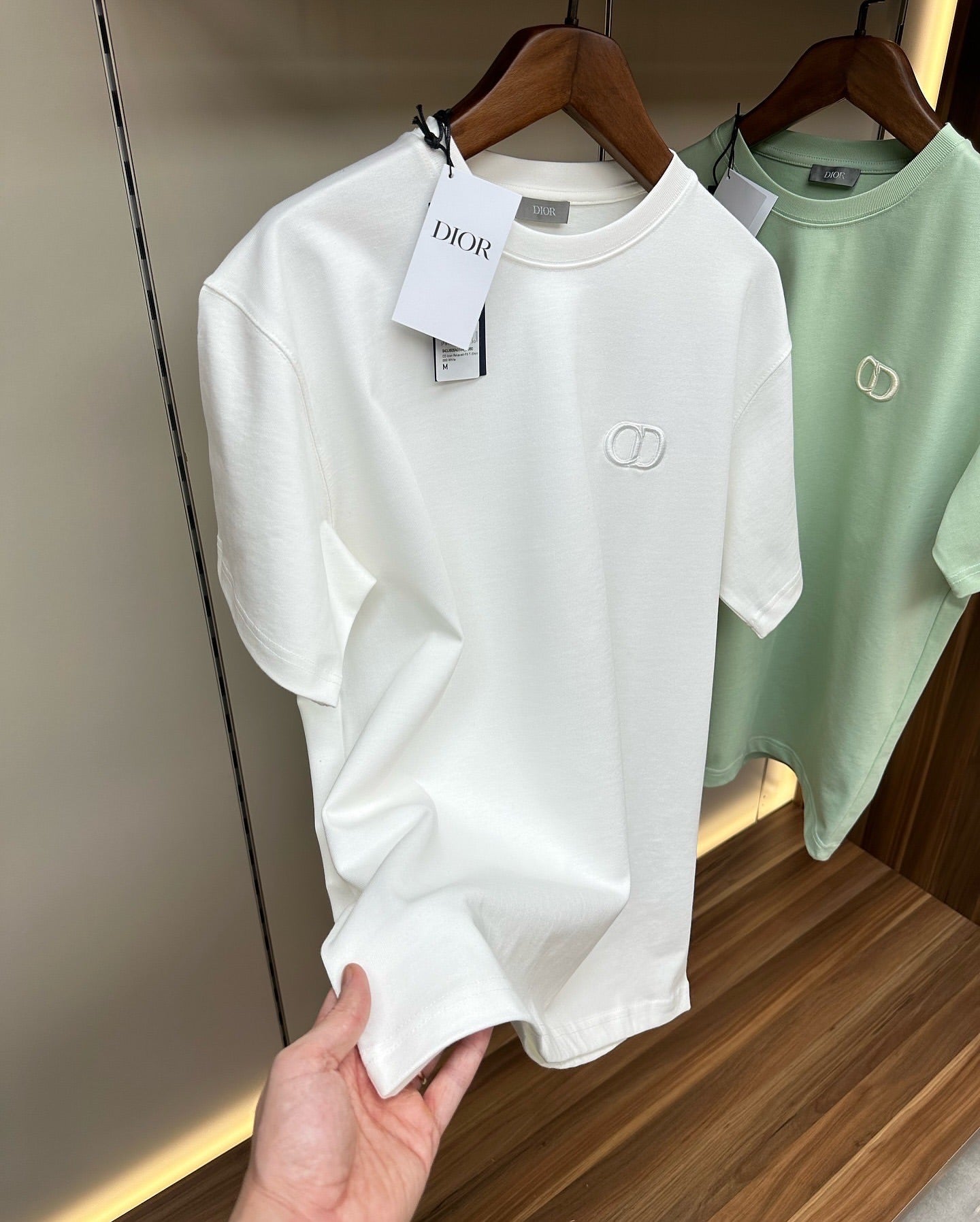 Dior CD Logo T-Shirt – White