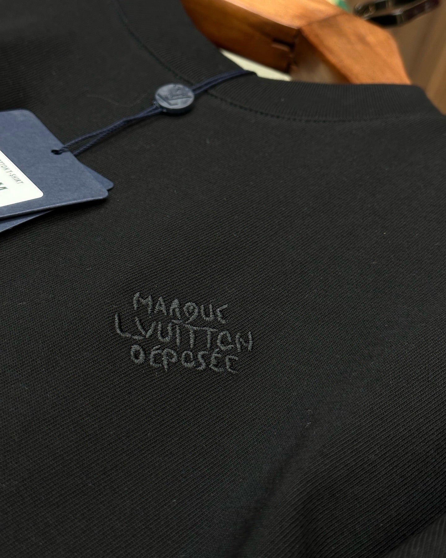 Pearl-Embellished Cotton T-Shirt