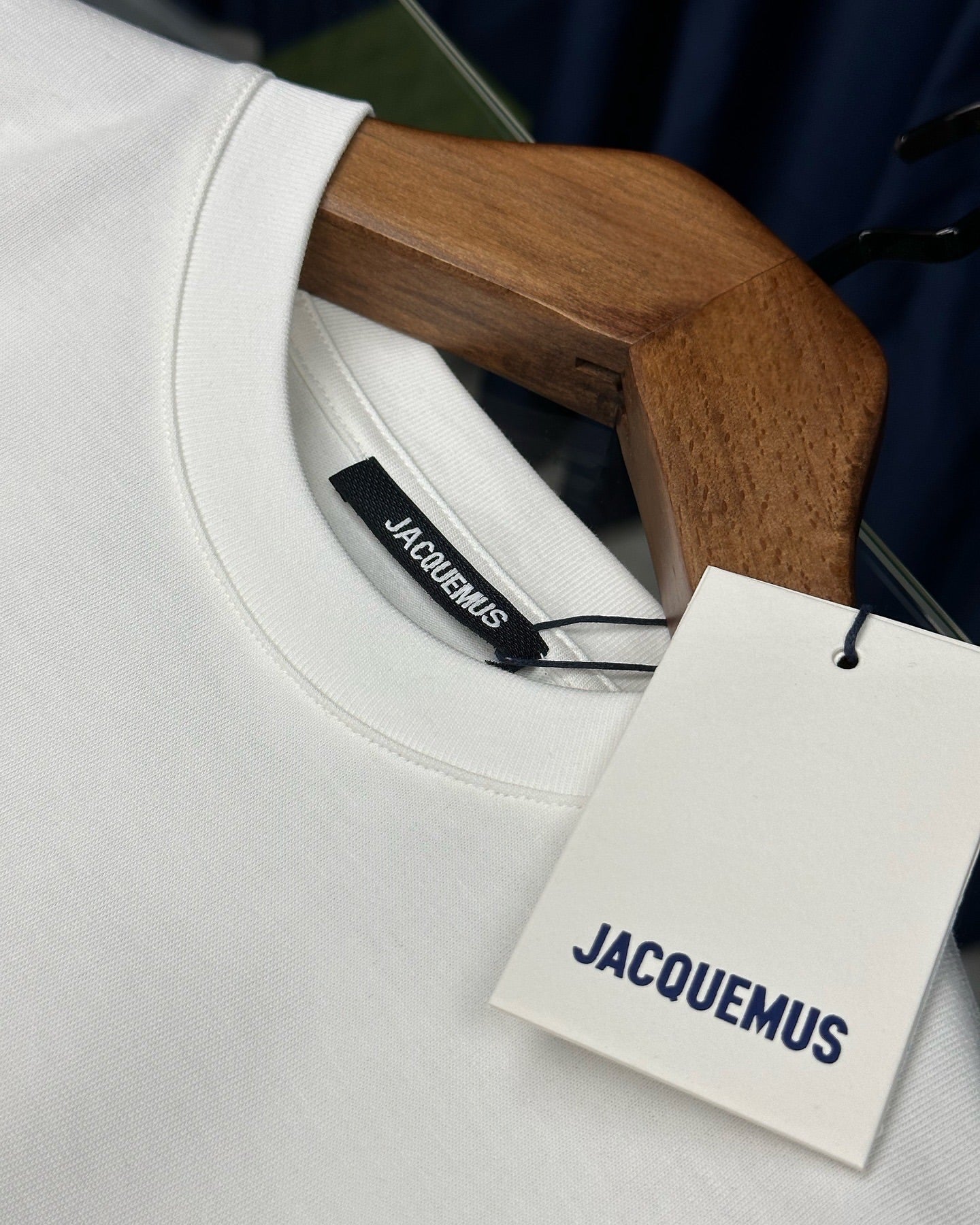 Jacquemus “Le Papier” Palm Tree Graphic T-Shirt White (Oversize)