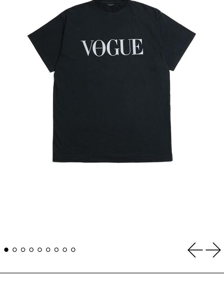 Balenciaga “Place Vendôme” Vogue T-Shirt