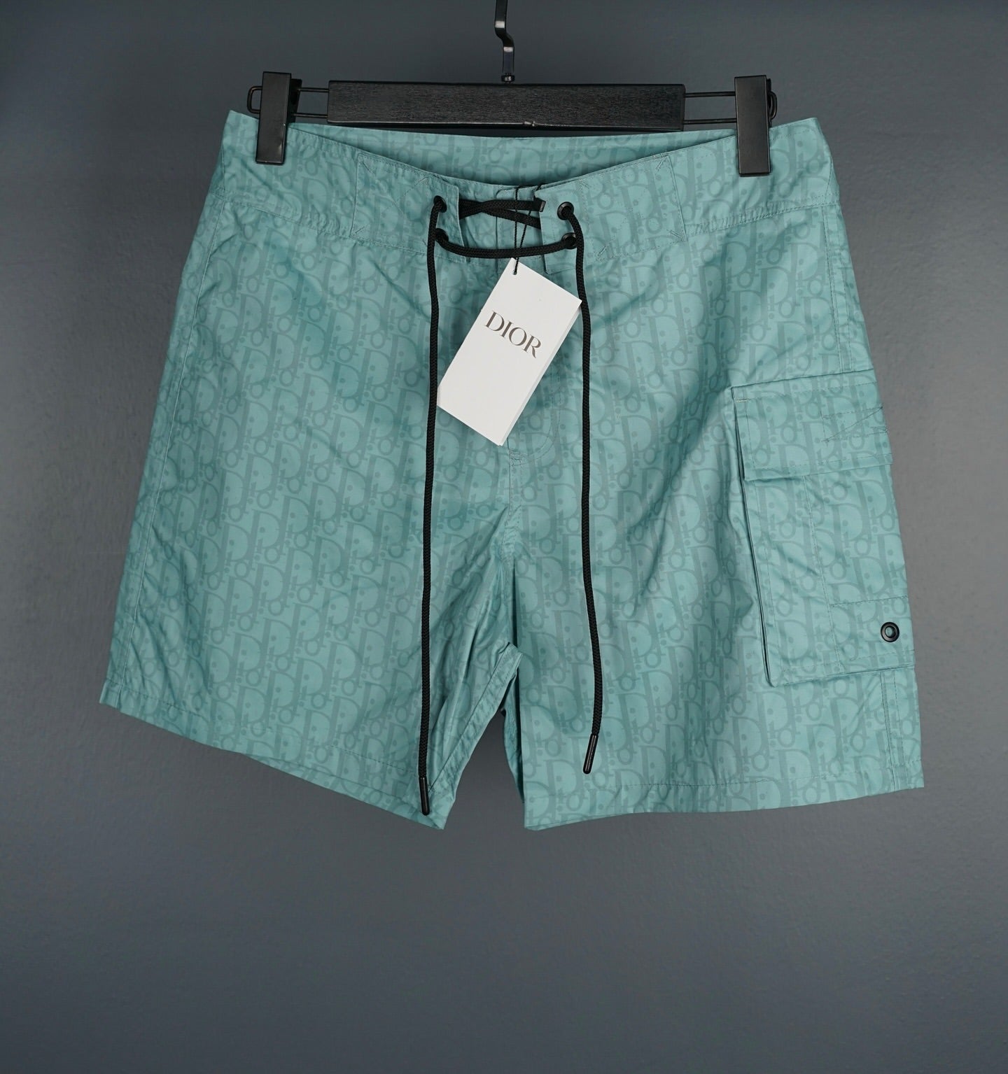 Dior Aqua Monogram Swim Shorts Luxury Summer Statement
