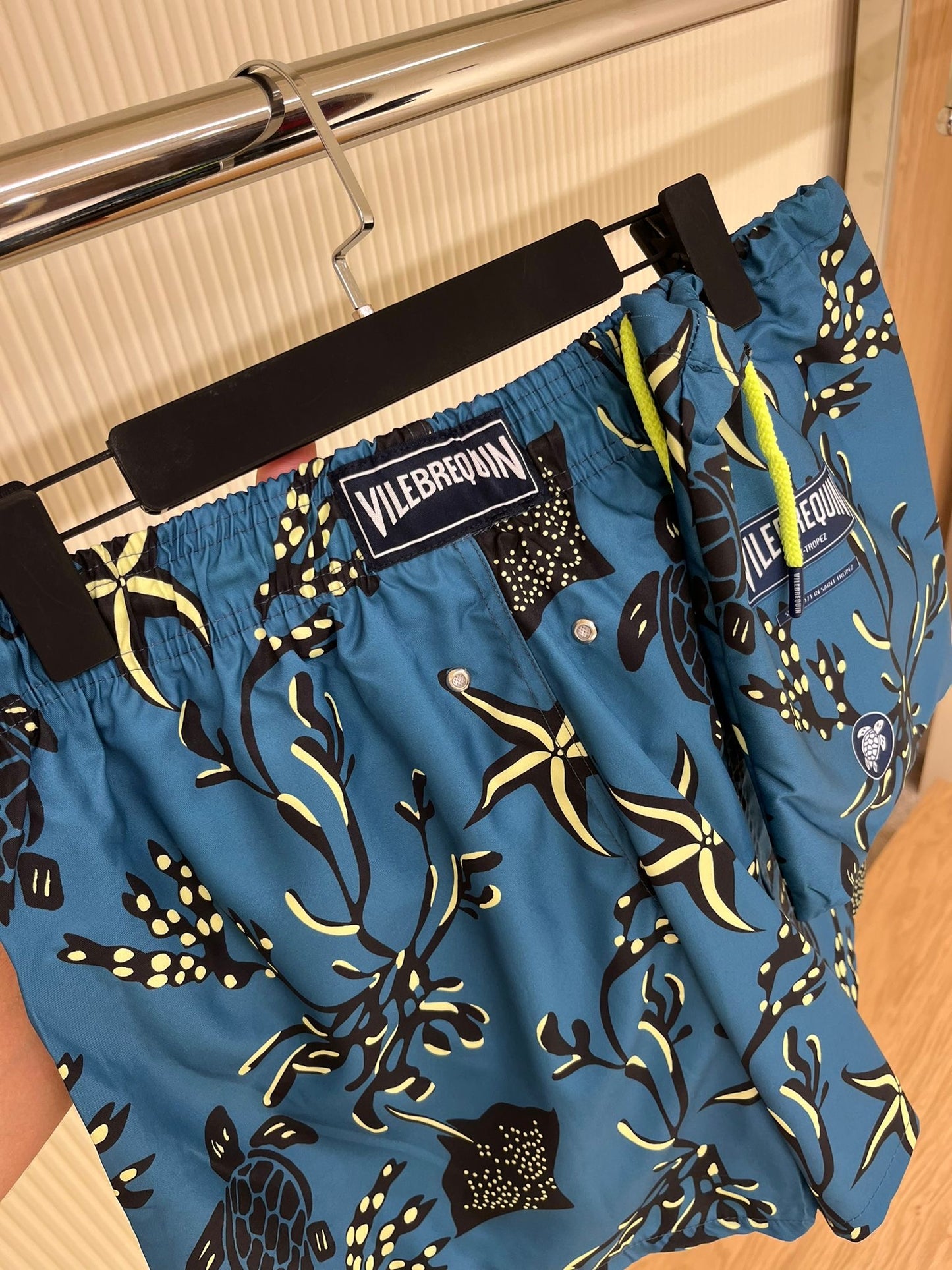 Vilebrequin Men’s Swim Shorts – Tropical Sea Life Print