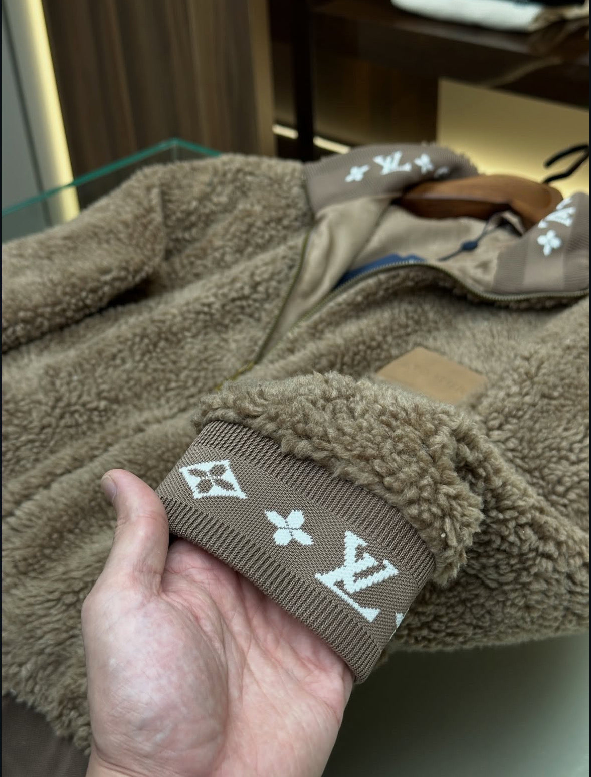 Louis Vuitton Teddy Fleece Jacket