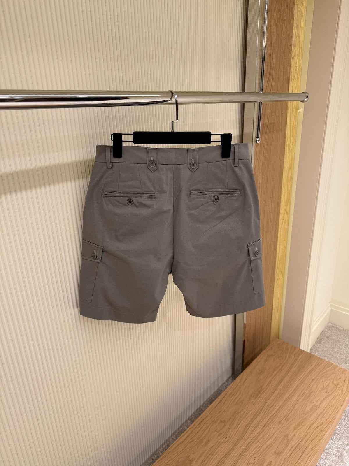 Dolce & Gabbana Grey Cargo Shorts