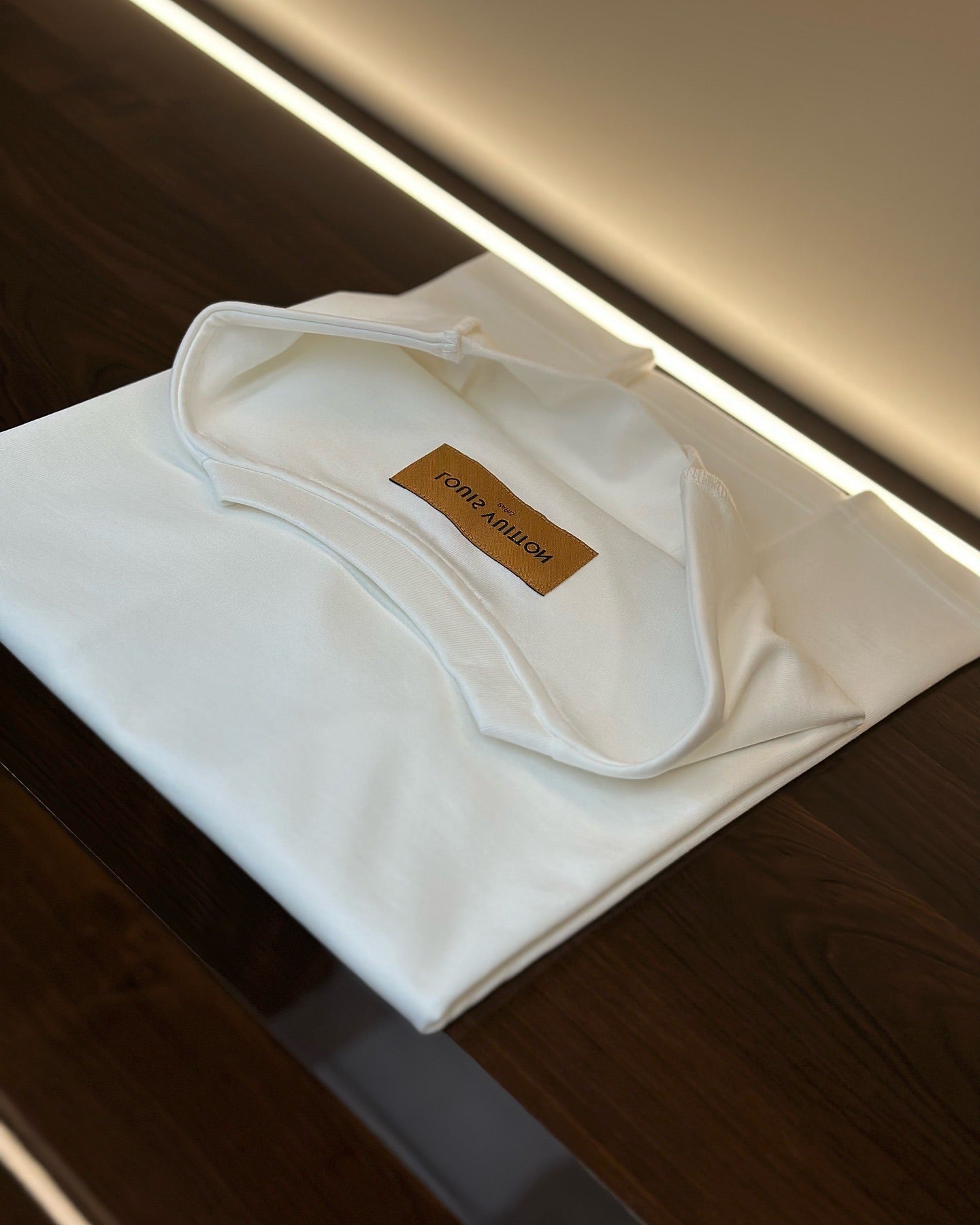 Louis Vuitton Embossed White T-Shirt