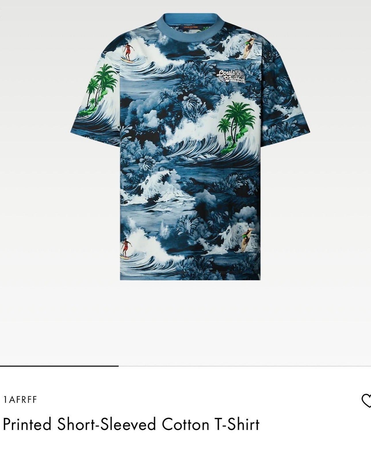 Louis Vuitton Purple Embossed Logo T-Shirt