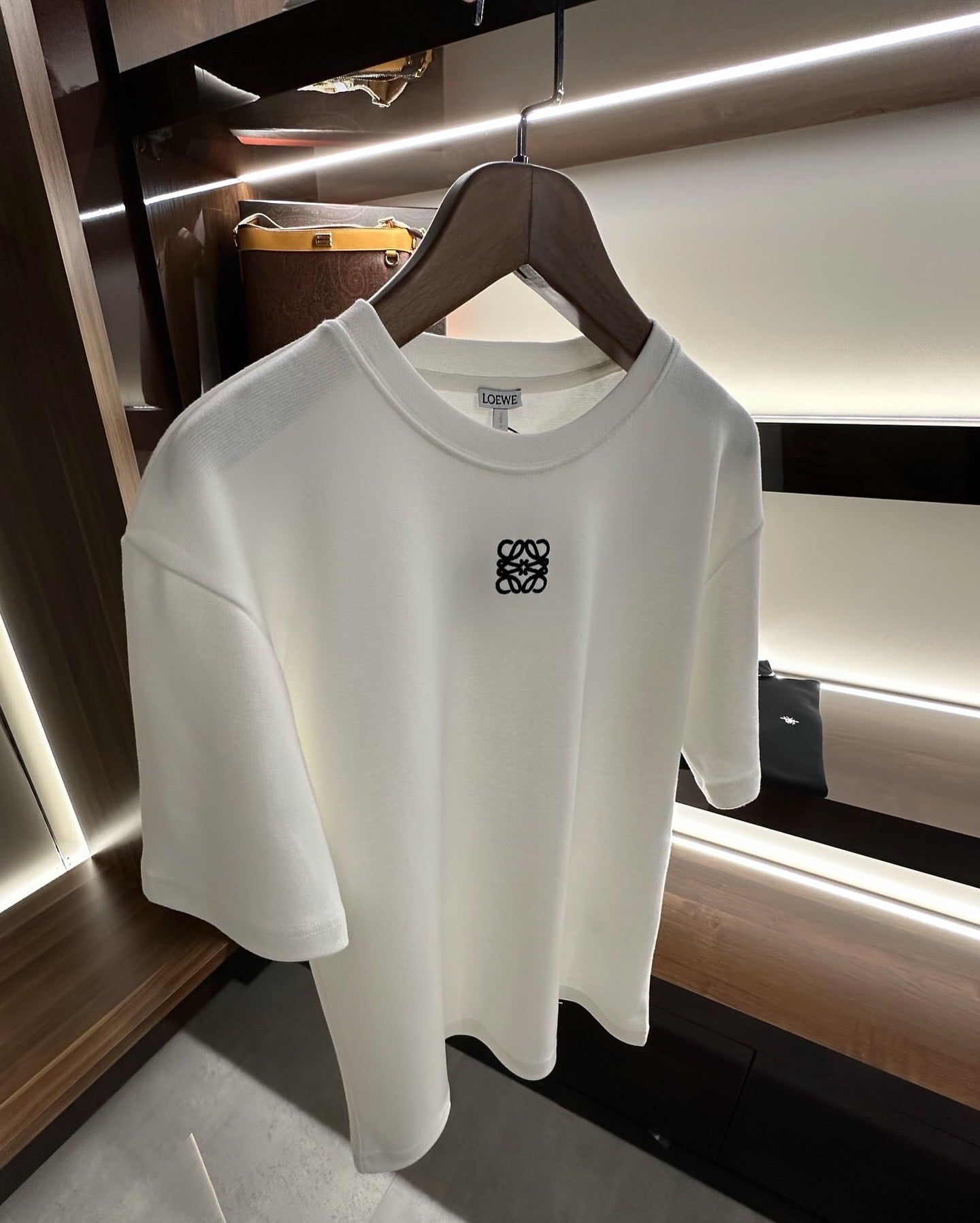 Loewe white Anagram Logo T-Shirt