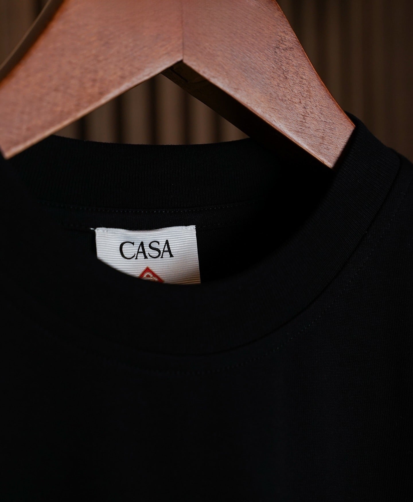 Casablanca Black Graphic Mountain T-Shirt