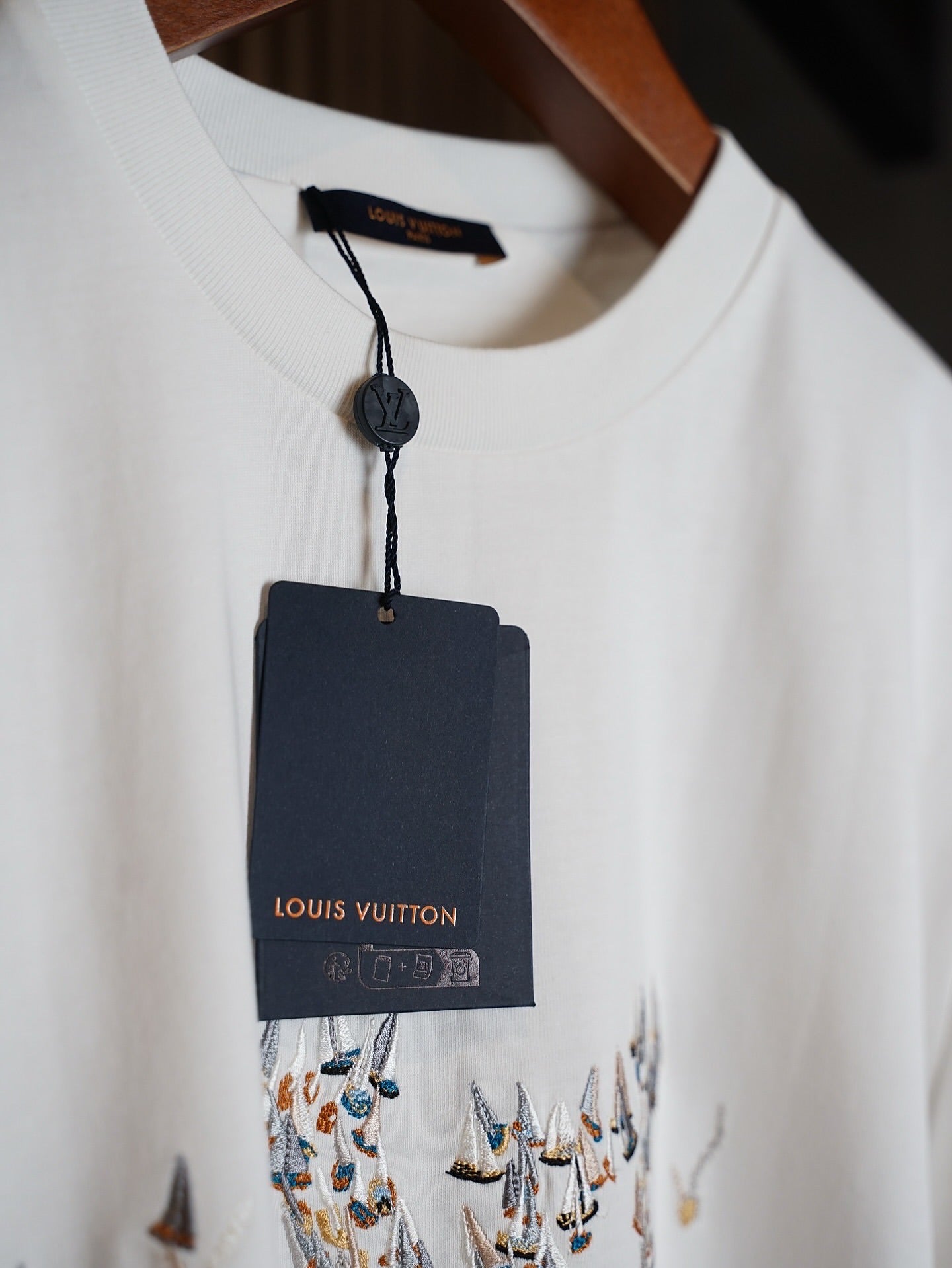 Louis Vuitton Sailboat Monogram T-Shirt – White