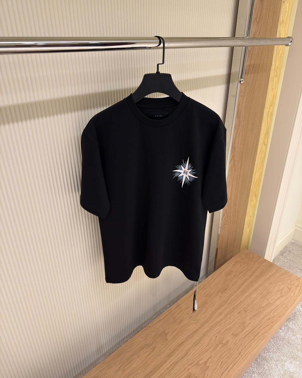 AMIRI Compass Star Logo T-Shirt – Black