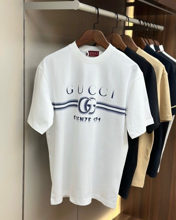 GUCCI Inspired Firenze 1921 T-Shirt Italian Elegance