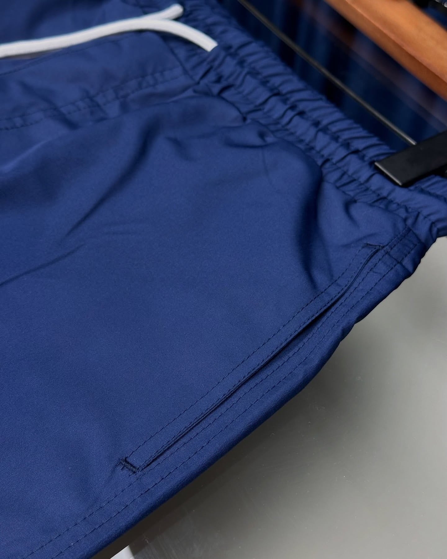 Brunello Cucinelli Navy Blue Swim Shorts – Refined Summer Essential