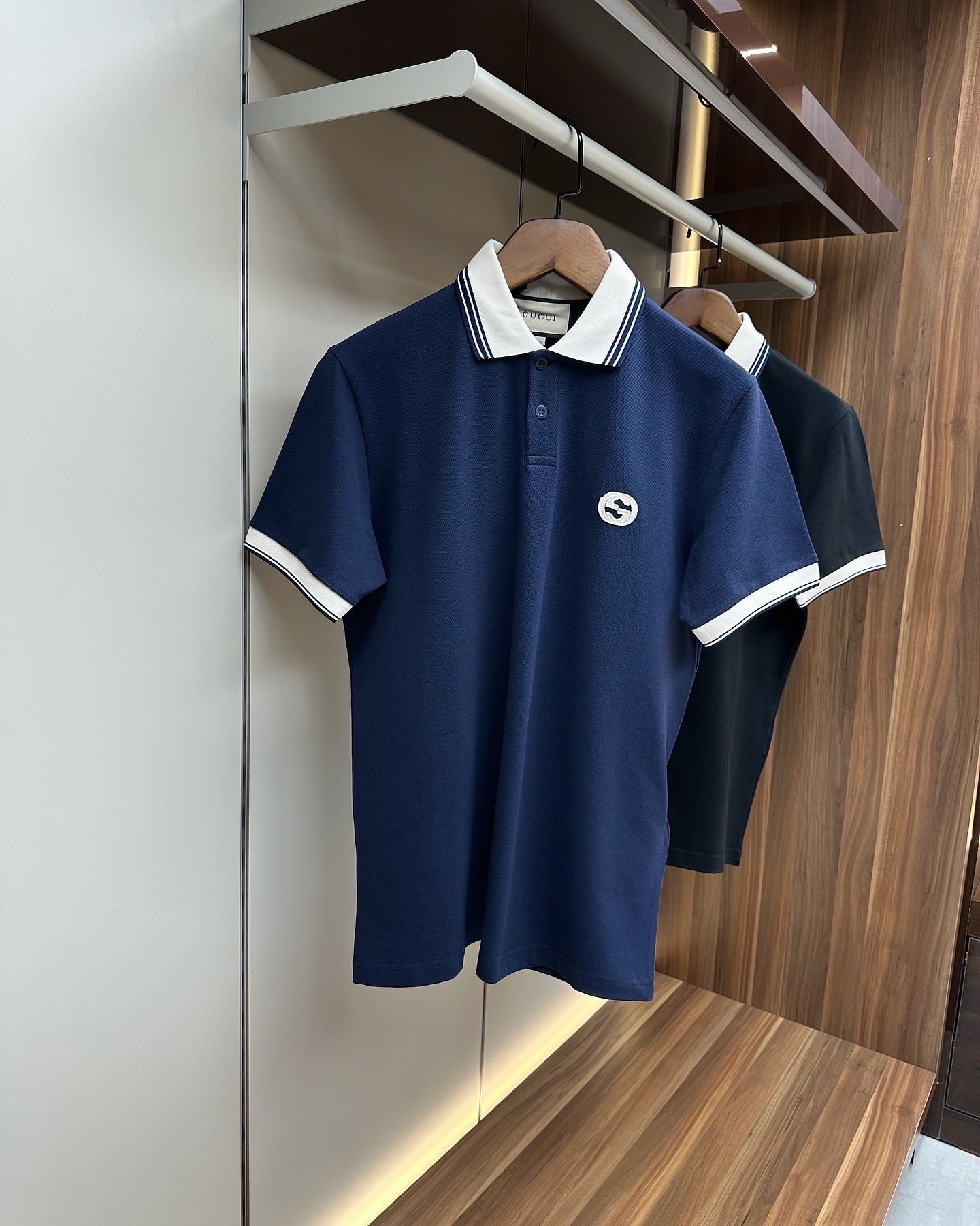 Gucci Classic Logo Embroidered Polo Shirt