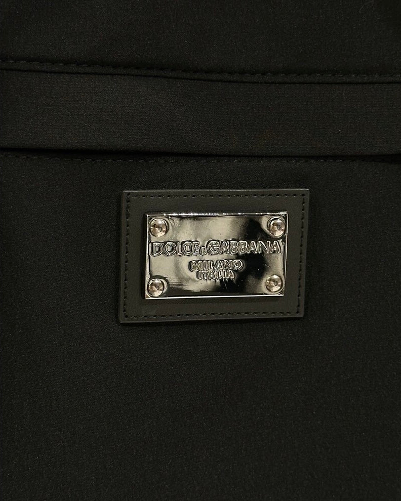Dolce & Gabbana Black Drawstring Jogger Pants