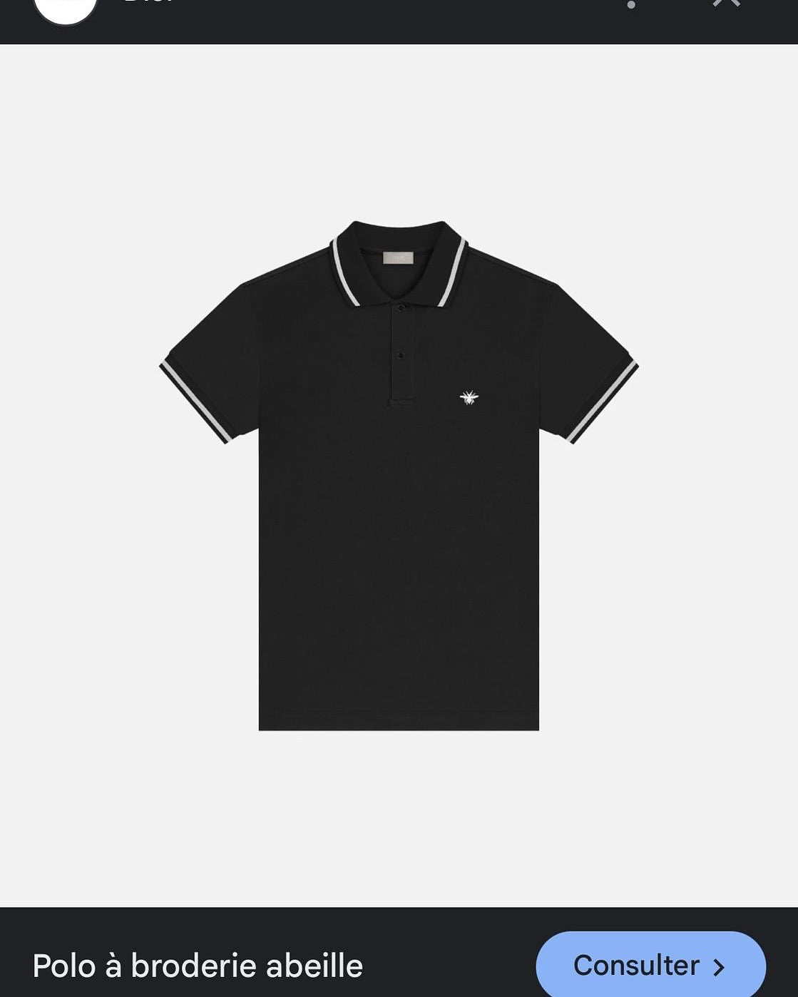 Dior Classic Polo – Timeless Elegance