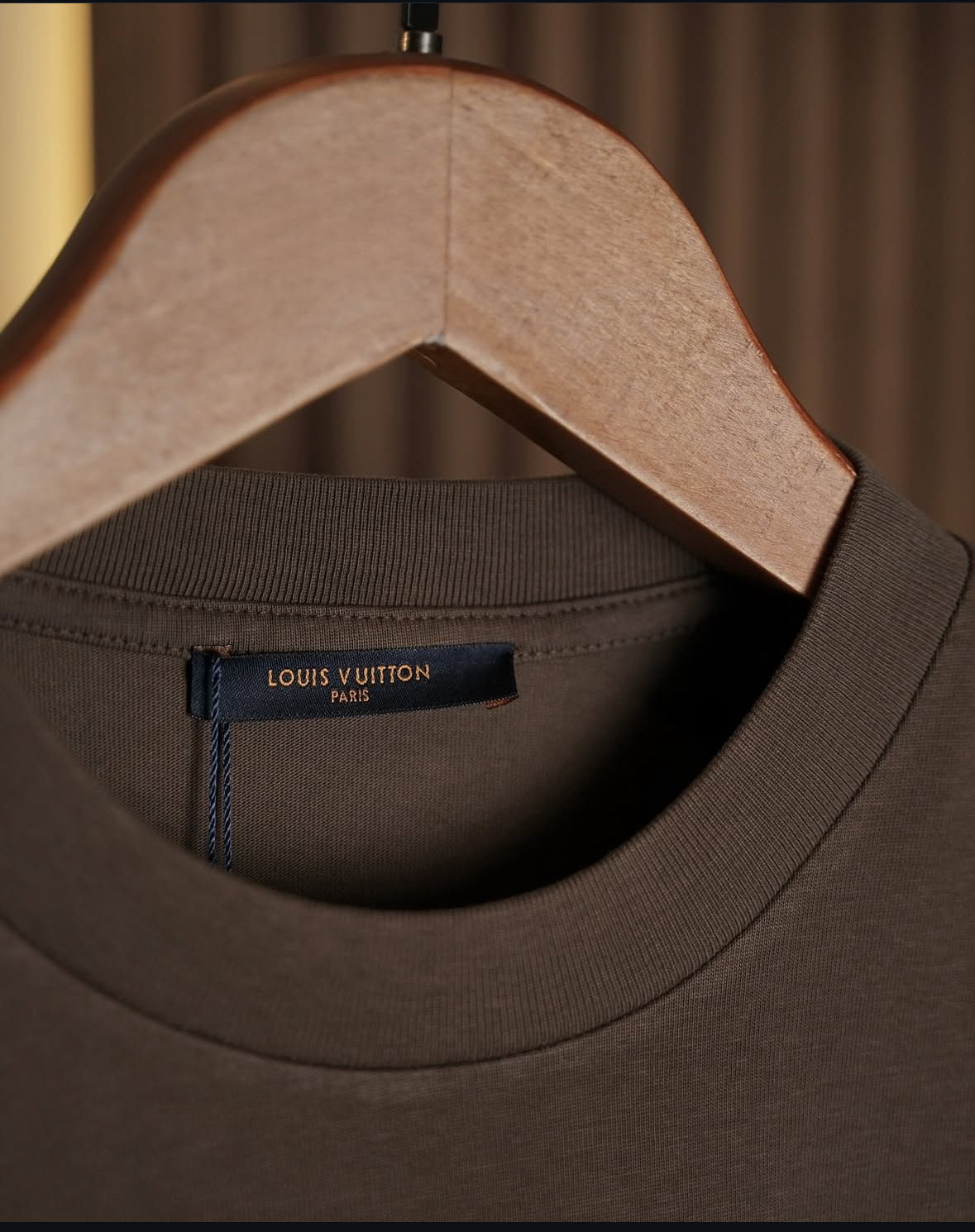Louis Vuitton Rhinestone Logo Tee