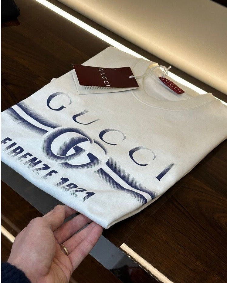 GUCCI Inspired Firenze 1921 T-Shirt Italian Elegance