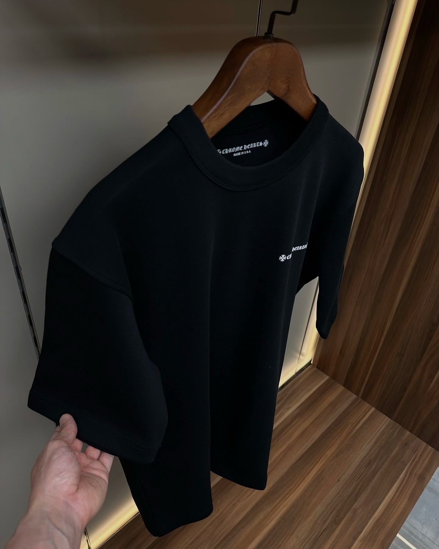 Chrome Hearts Classic Black Tee