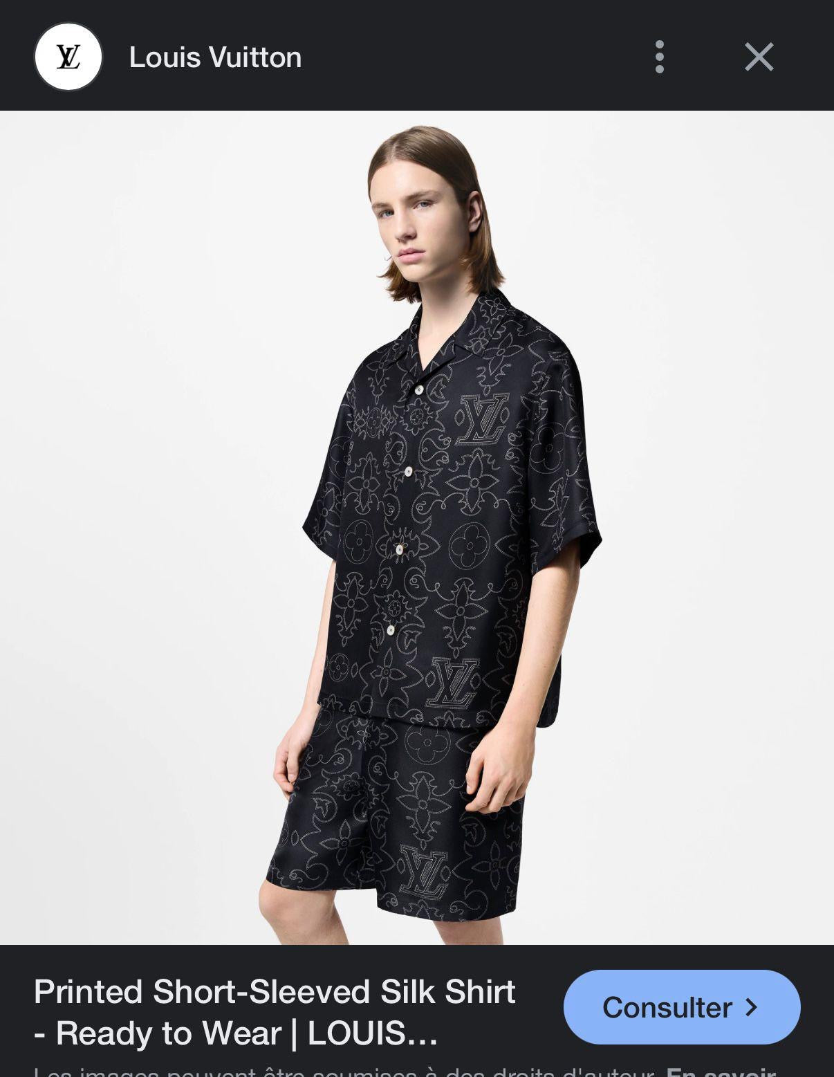 Louis Vuitton Monogram Summer Set Black Edition