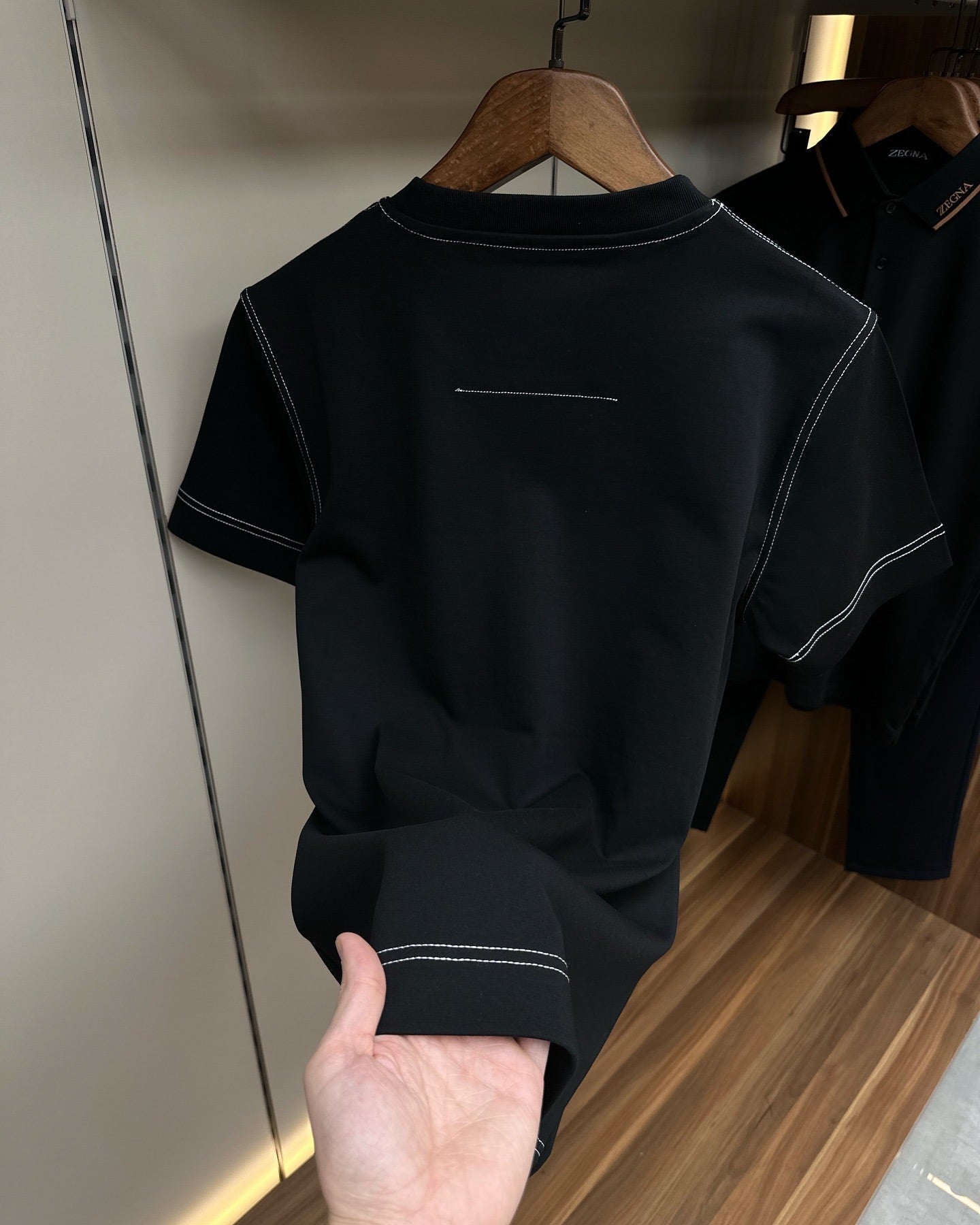 Givenchy 4G Embroidered Logo Tee – Black Edition