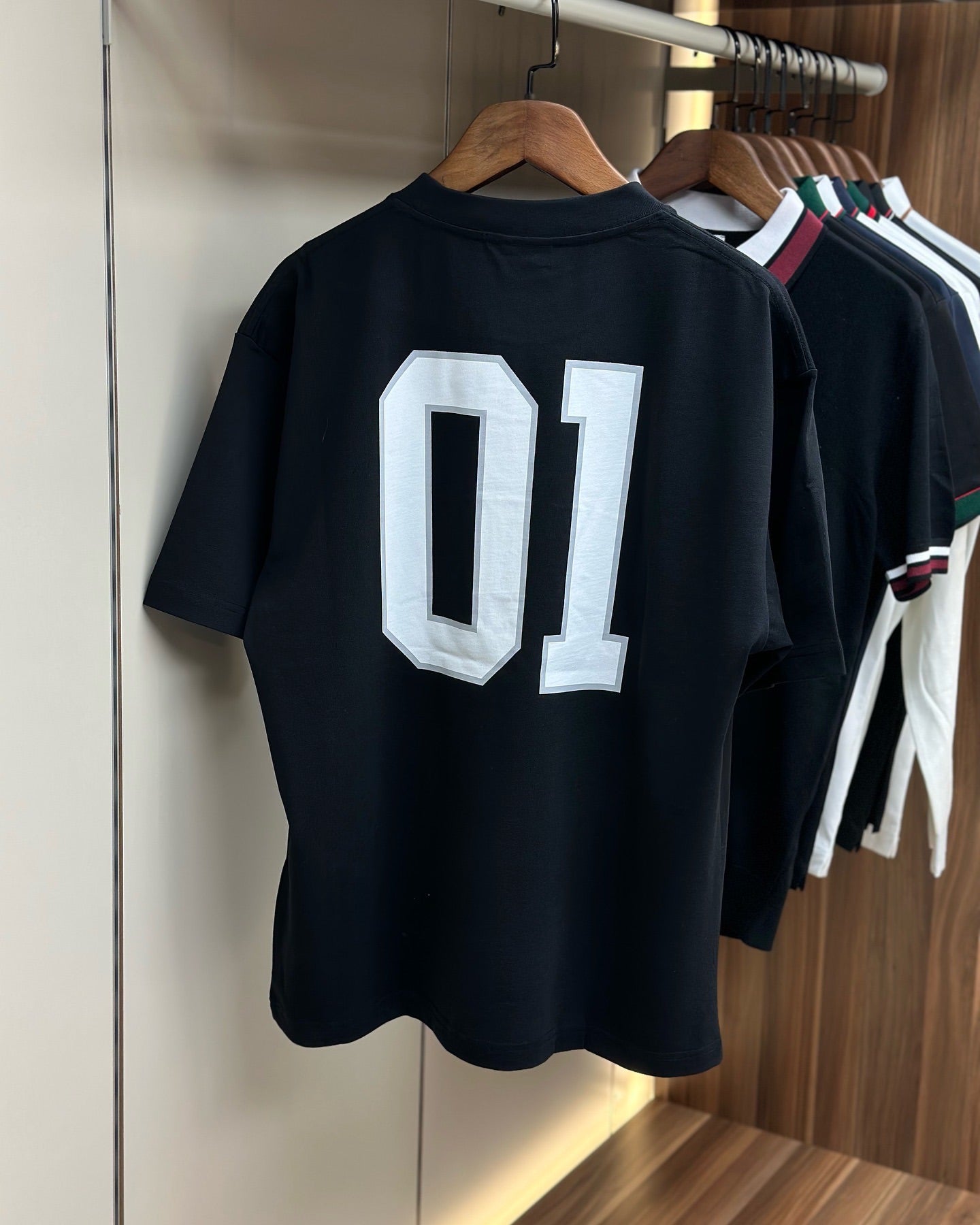 Balenciaga x Oakley “01 Varsity” Oversized T-Shirt – Black Edition