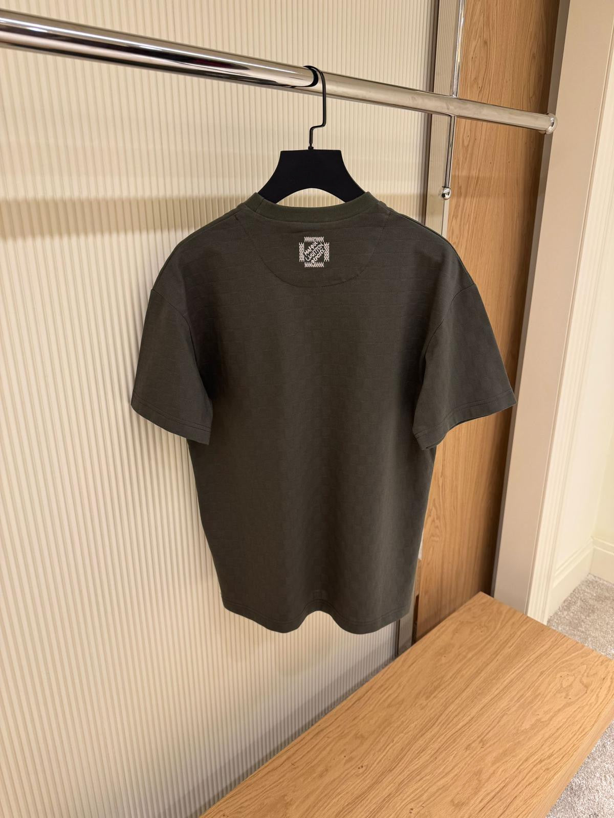 Louis Vuitton Embroidered Crest T-Shirt – Dark Green
