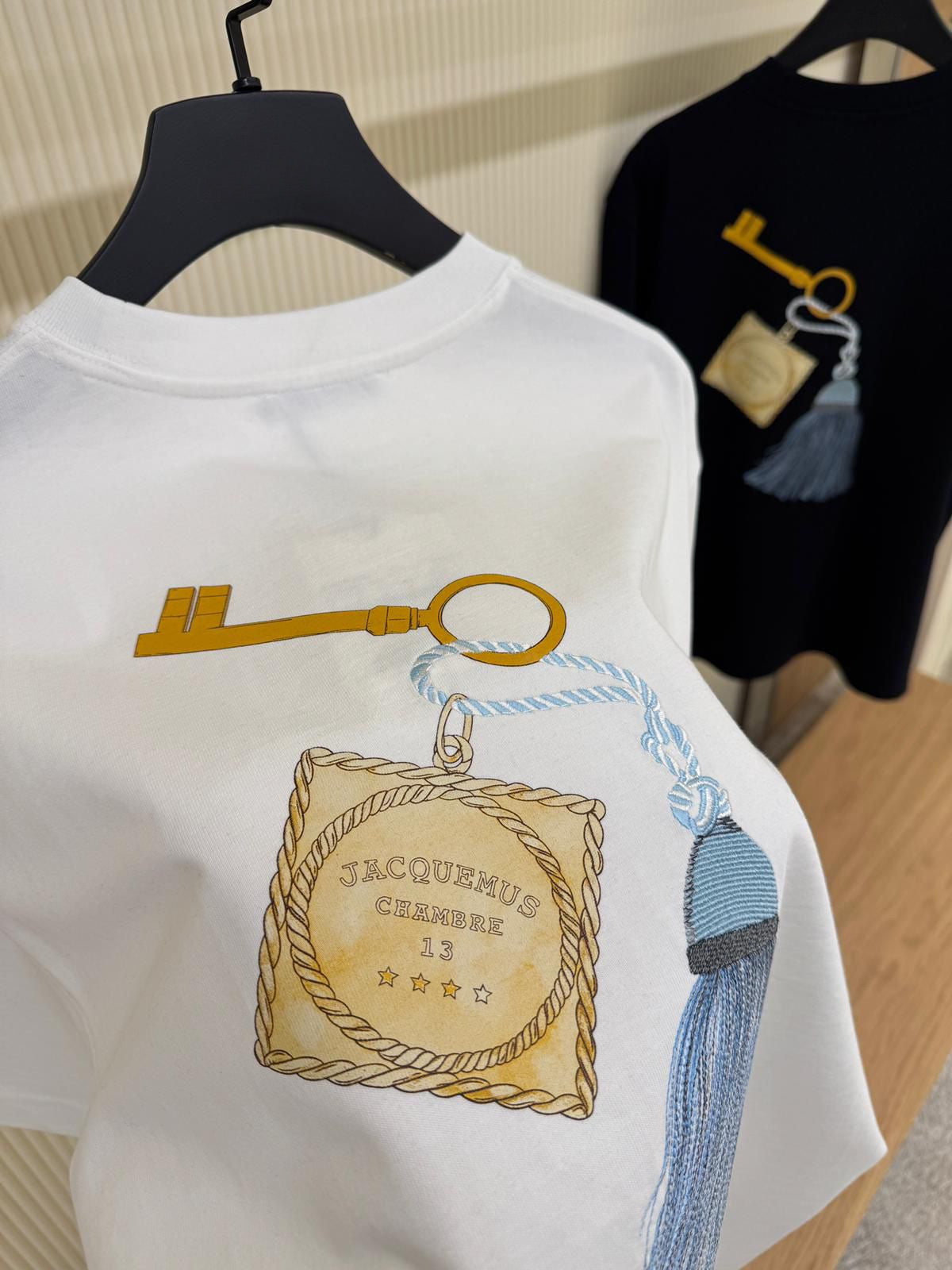 Jacquemus “La Clé” Graphic T-Shirt White