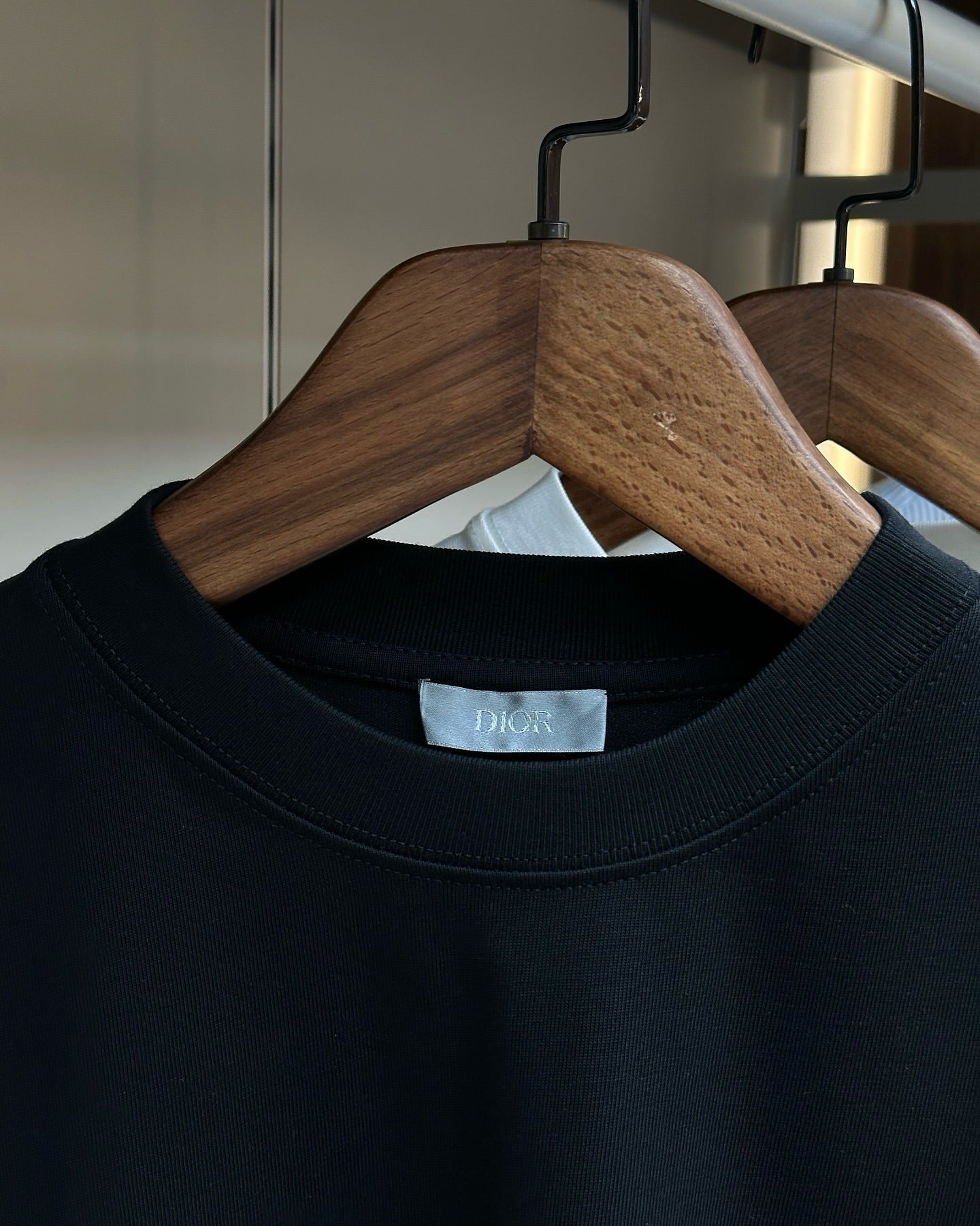Christian Dior Couture Spray Logo T-Shirt – Black
