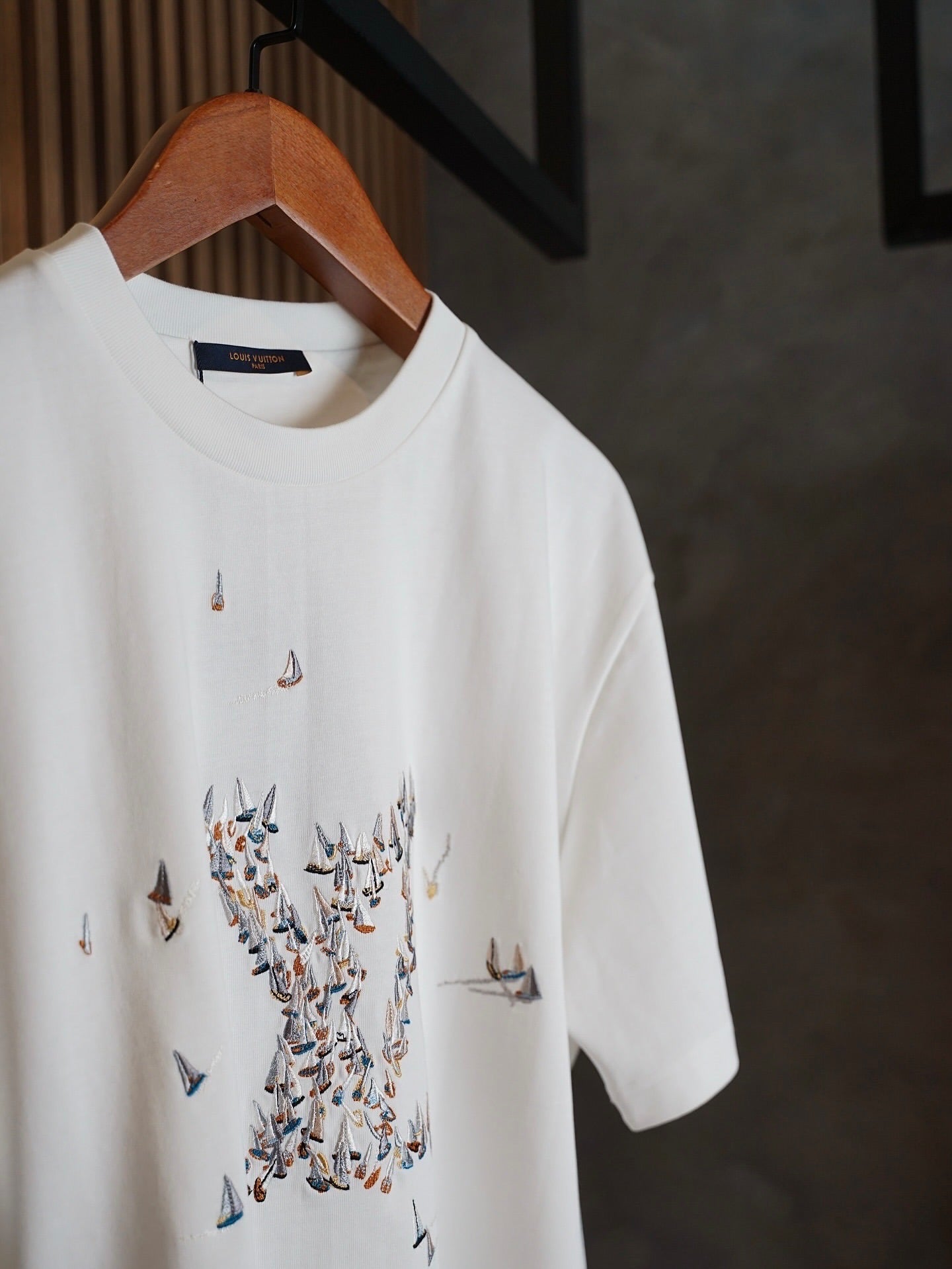 Louis Vuitton Sailboat Monogram T-Shirt – White