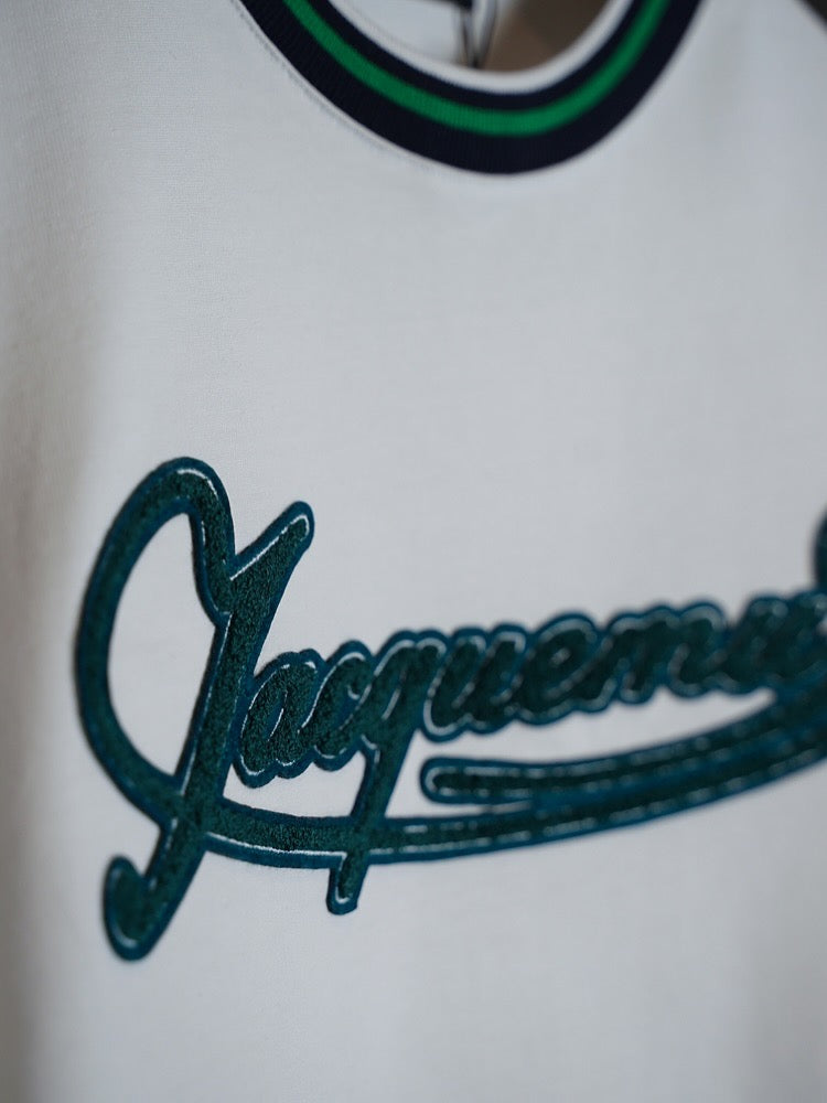 Jacquemus “Paris–Los Angeles” Embroidered Logo T-Shirt