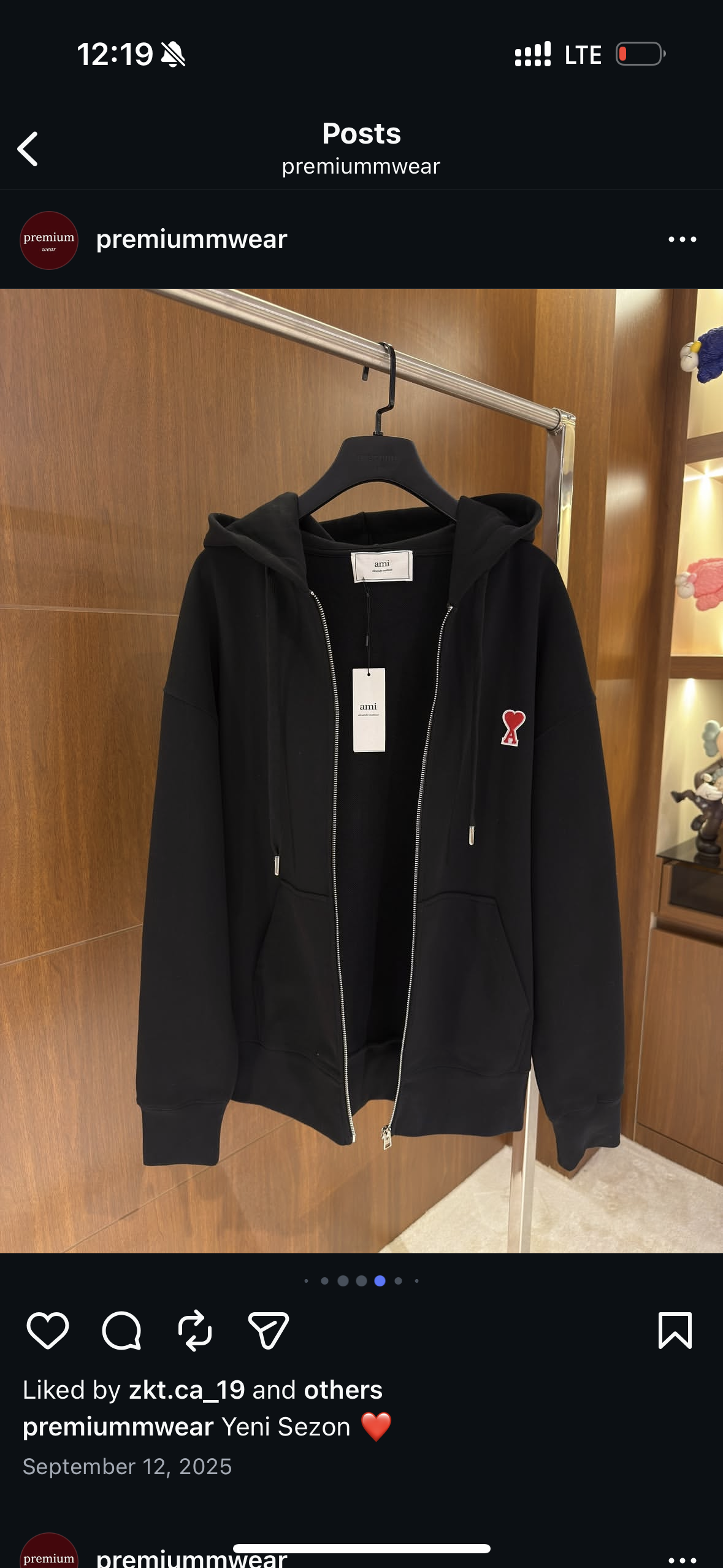 Jacket ami - CBLACK