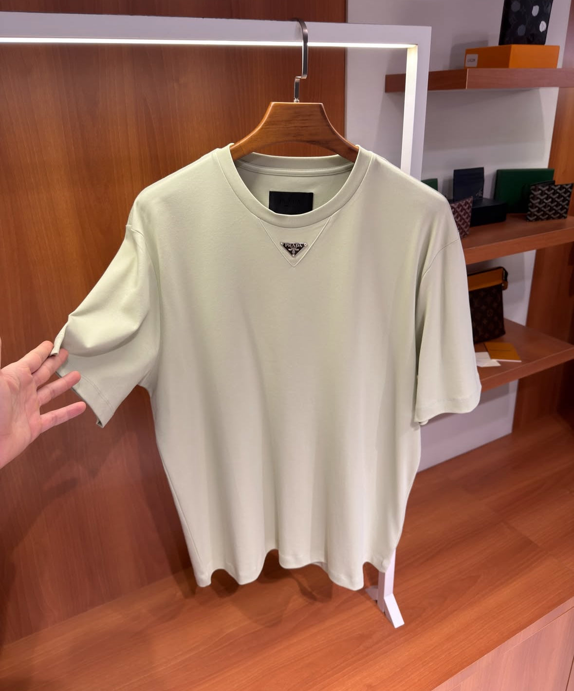 Minimalist Luxury Logo T-Shirt by Prada - CBLACK