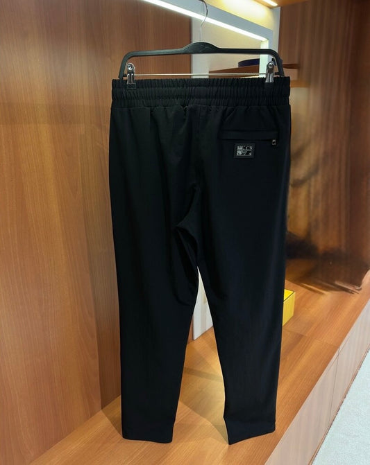 Dolce & Gabbana Black Drawstring Jogger Pants