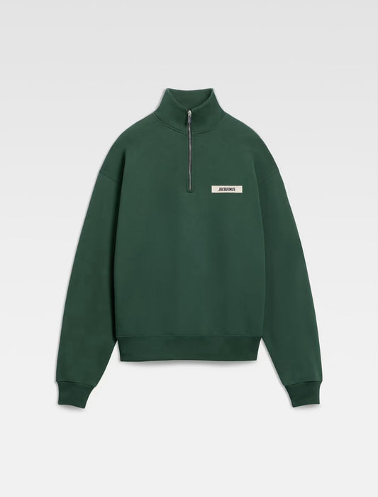 Jacquemus "Le Camionneur Gros Grain" sweatshirt.