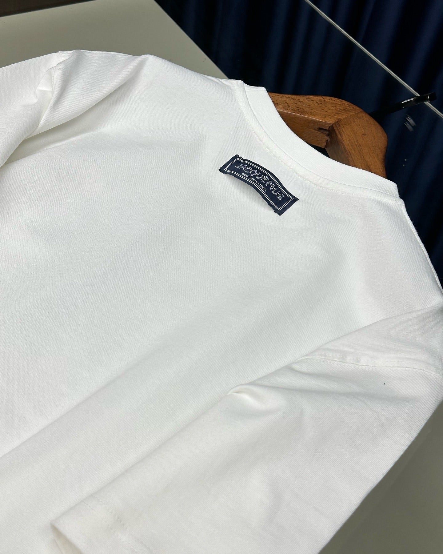 Jacquemus White Geometric Graphic T-Shirt