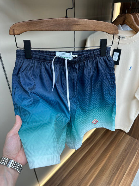 Casablanca Gradient Blue Swim Shorts