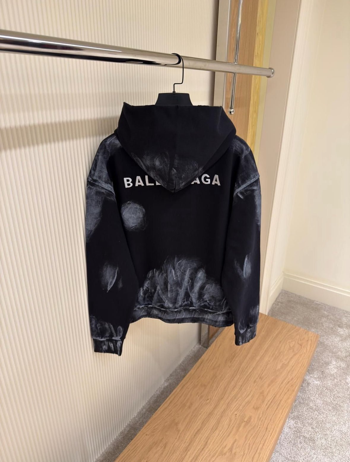 Balenciaga Washed Effect Hoodie