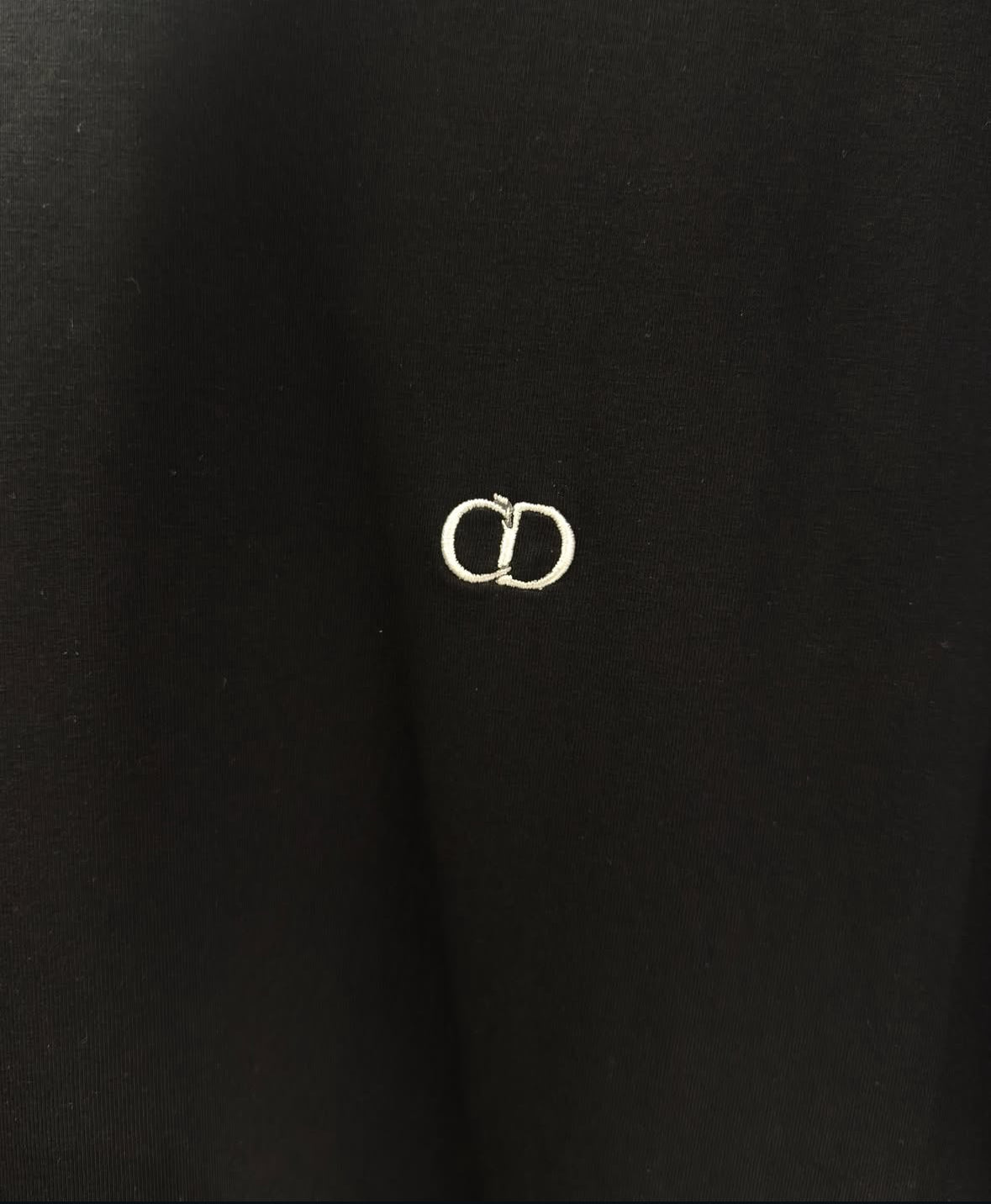 Classic Noir Logo T-Shirt by Dior - CBLACK