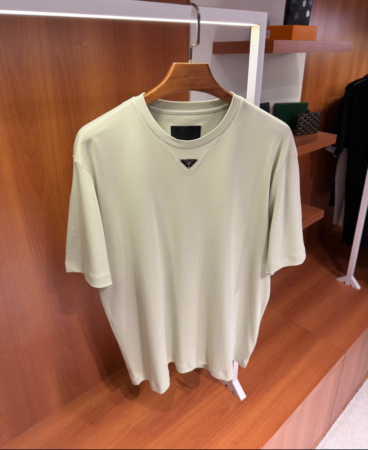 Minimalist Luxury Logo T-Shirt by Prada - CBLACK
