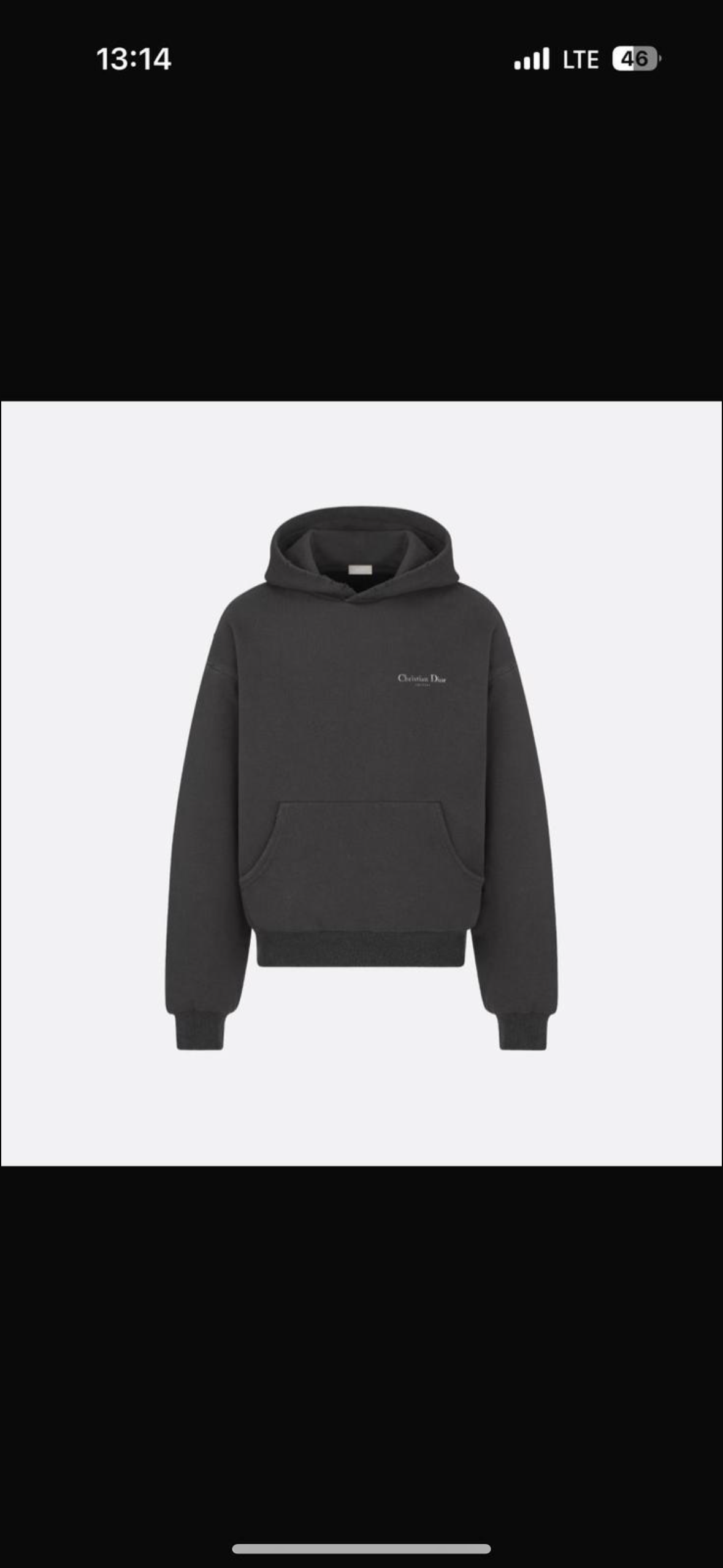 Hoodie Dior - CBLACK