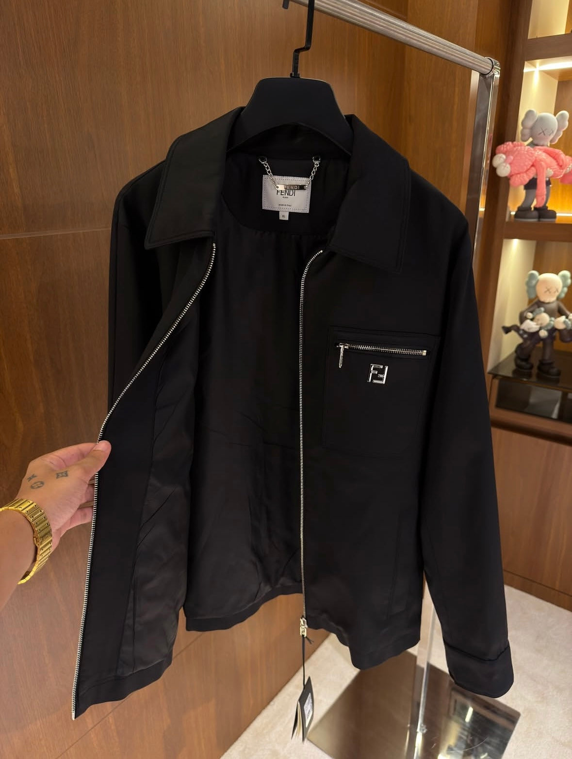 Jacket fendi - CBLACK